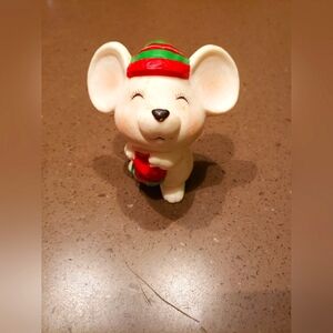Vintage 1979 Christmas Mouse